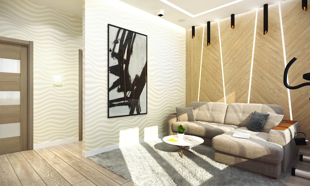 Современный интерьер квартиры для молодой девушки