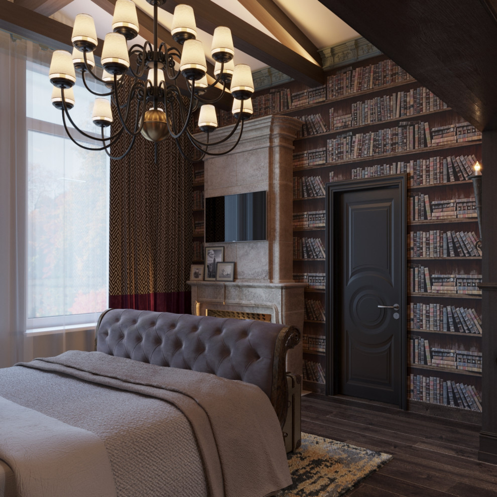 Загородный дом. Второй этаж. Мастер-спальня