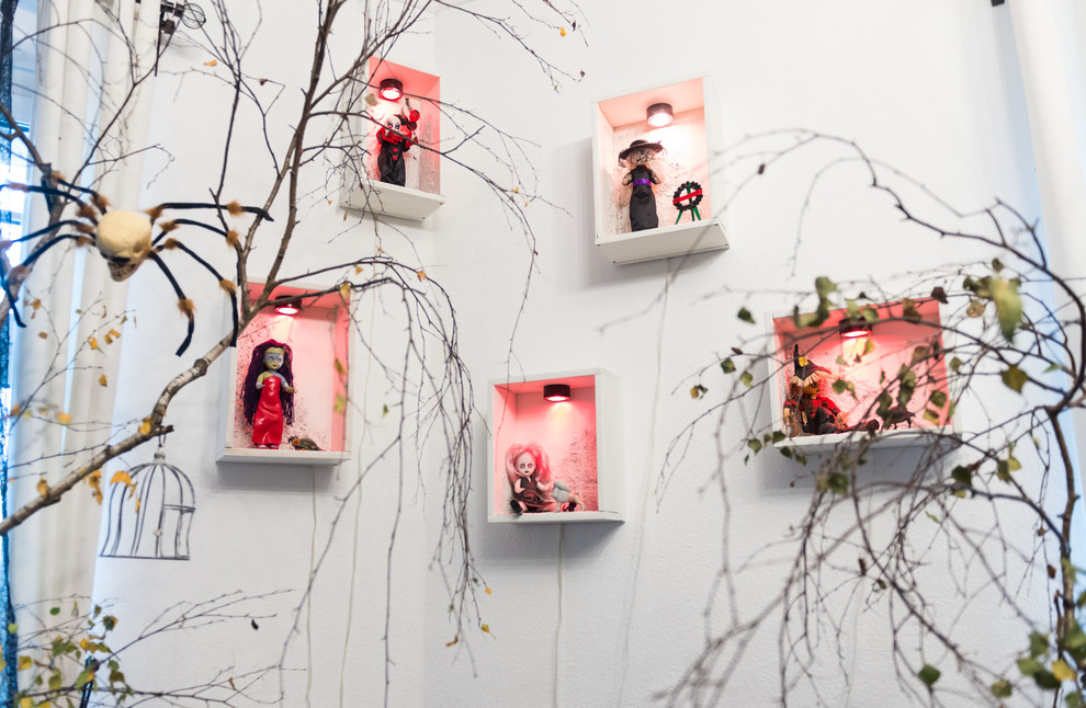 Houzz Германия: Шоу ужасов в одной готической квартире перед Хеллоуином