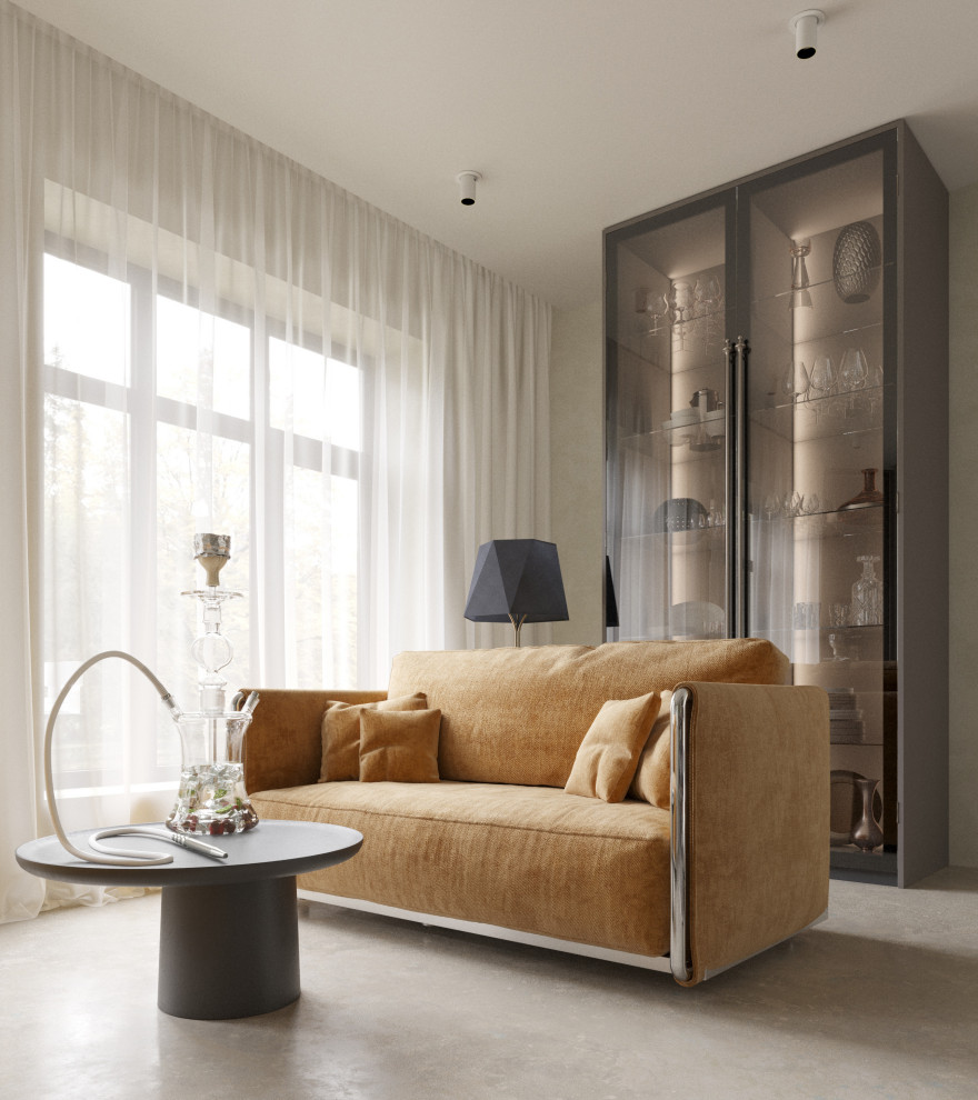 PRIVATE INTERIOR. HOUSE IN ODINTSOVO