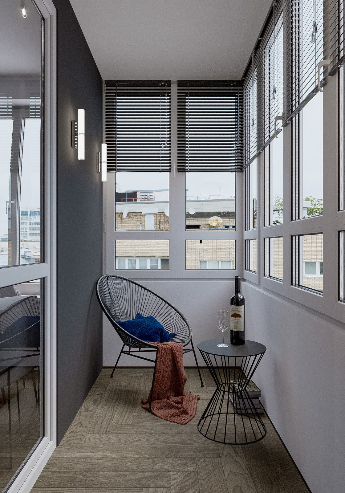 Квартира в современном стиле с элементами Лофт