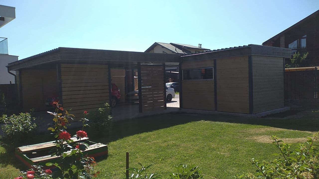 Стольный. Навес