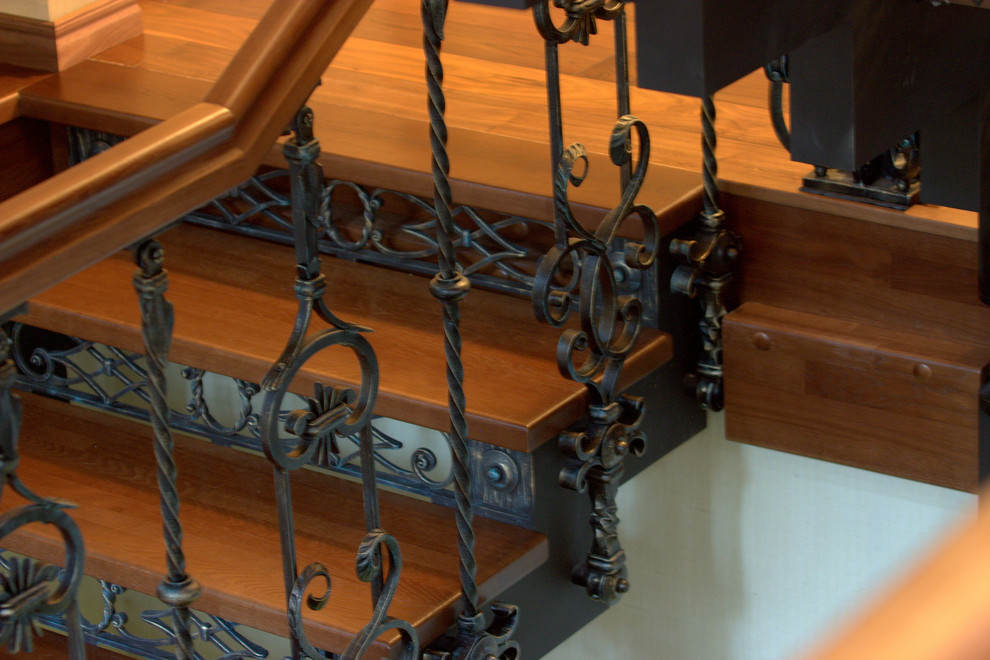 Лестничное ограждение в Троицком