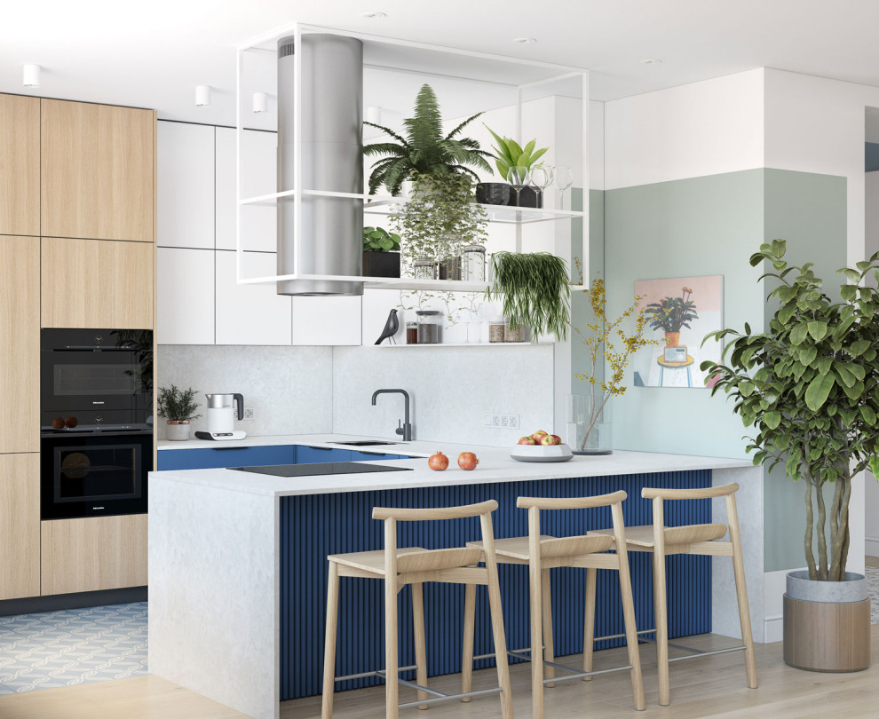 Дизайн интерьера четырехкомнатной квартиры в г. Москва