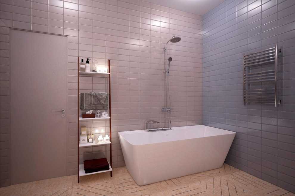 Квартира в стиле контемпорари.