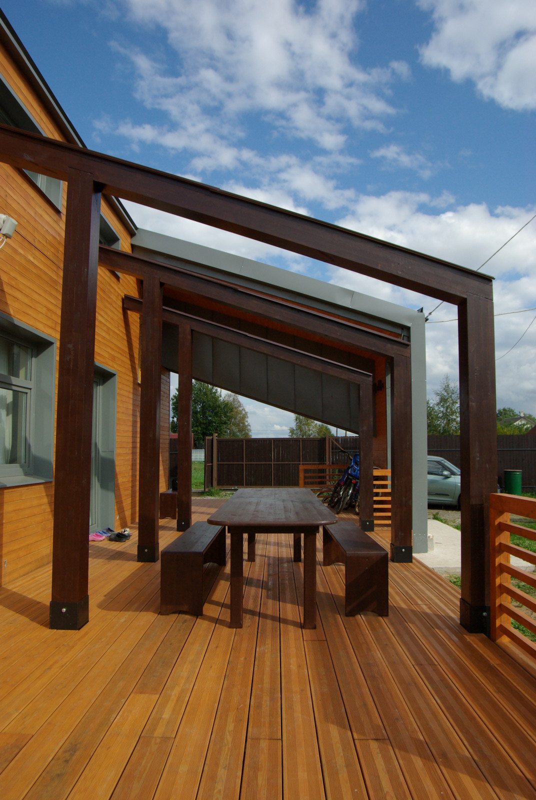 Деревенский дом в современном стиле