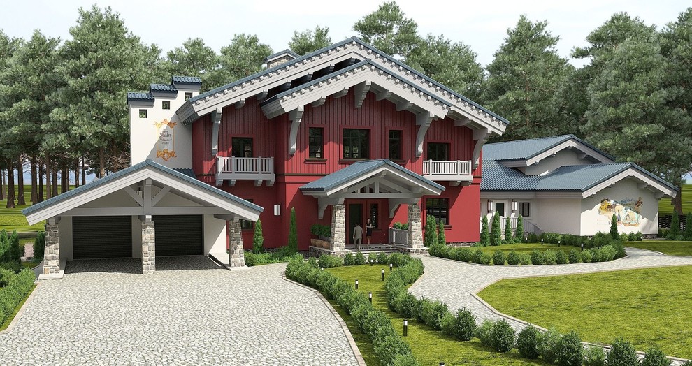 Шале у озера