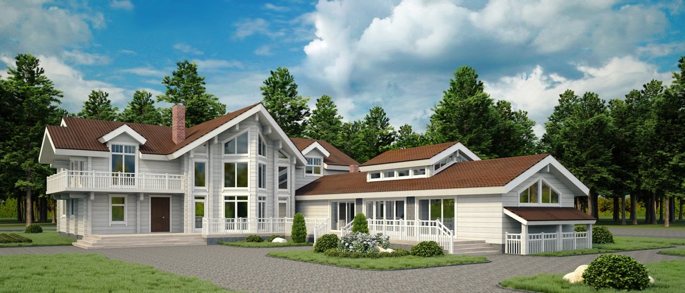 Дома из бруса , эскизы