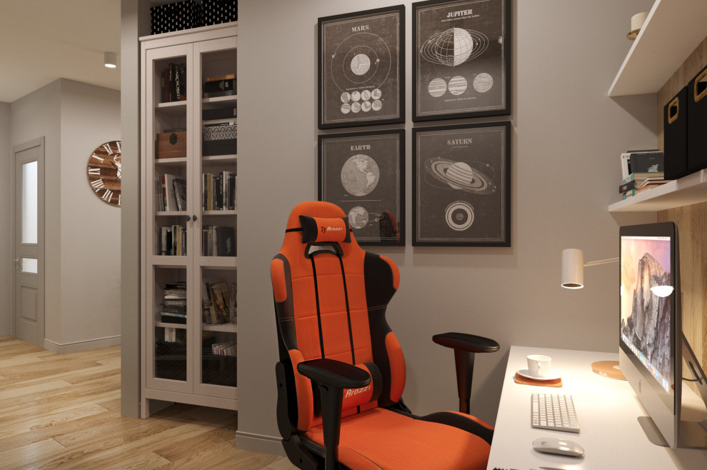 Обложка проекта: Квартира в сером