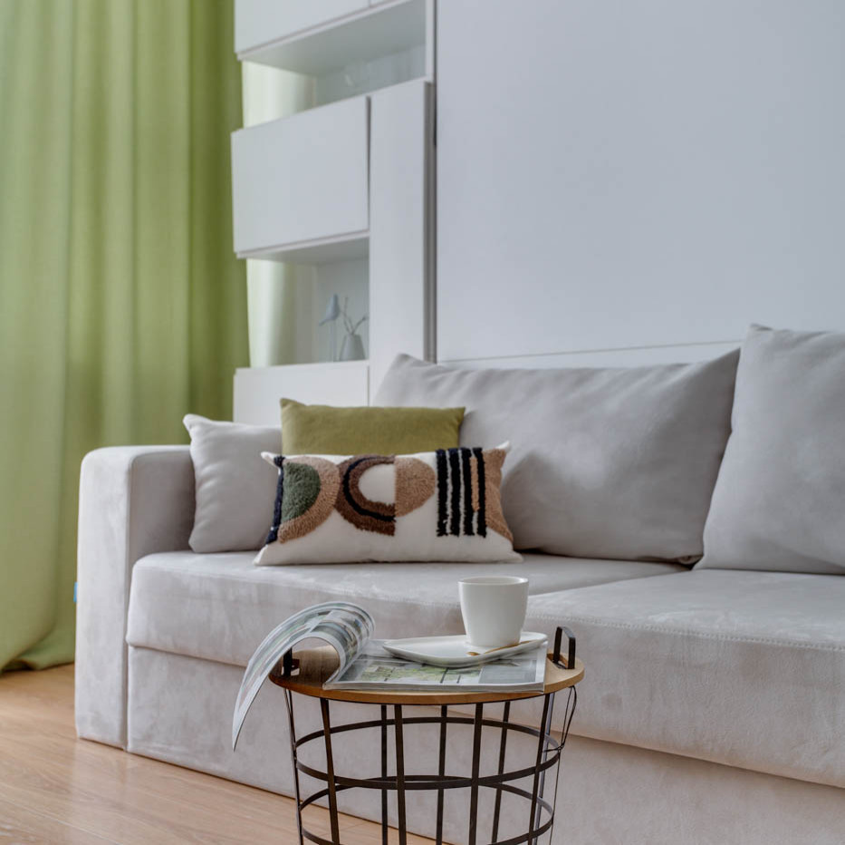 Хоумстейджинг двухкомнатной квартиры для сдачи в аренду