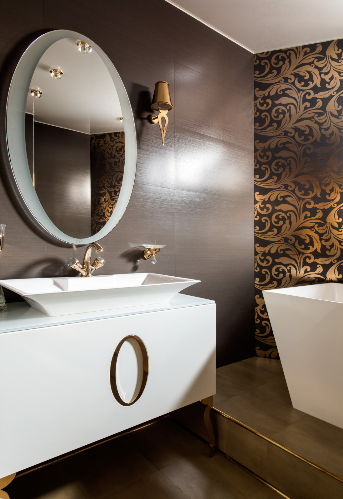 "Ход конём" - квартира в стиле ар-деко 150 м2, г. Люберцы