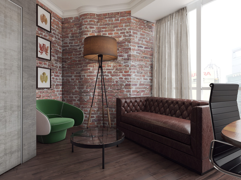 Обложка проекта: Кабинет руководителя с переговорной