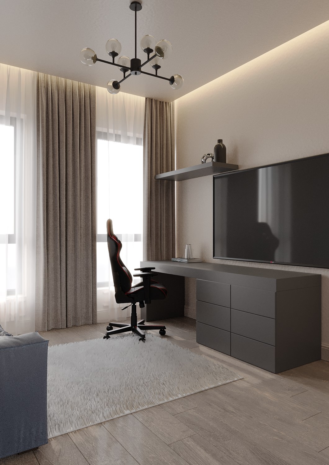 Детская - гостевая - кабинет