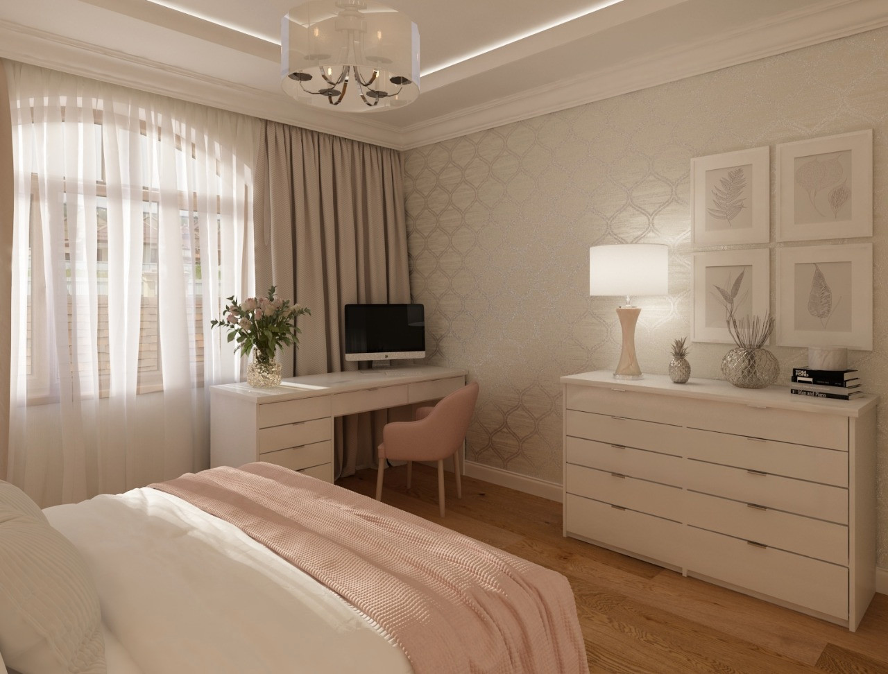 Обложка проекта: Работа над комнатой для молодой девушки