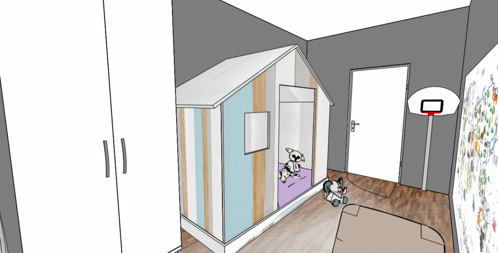 Скетч детской