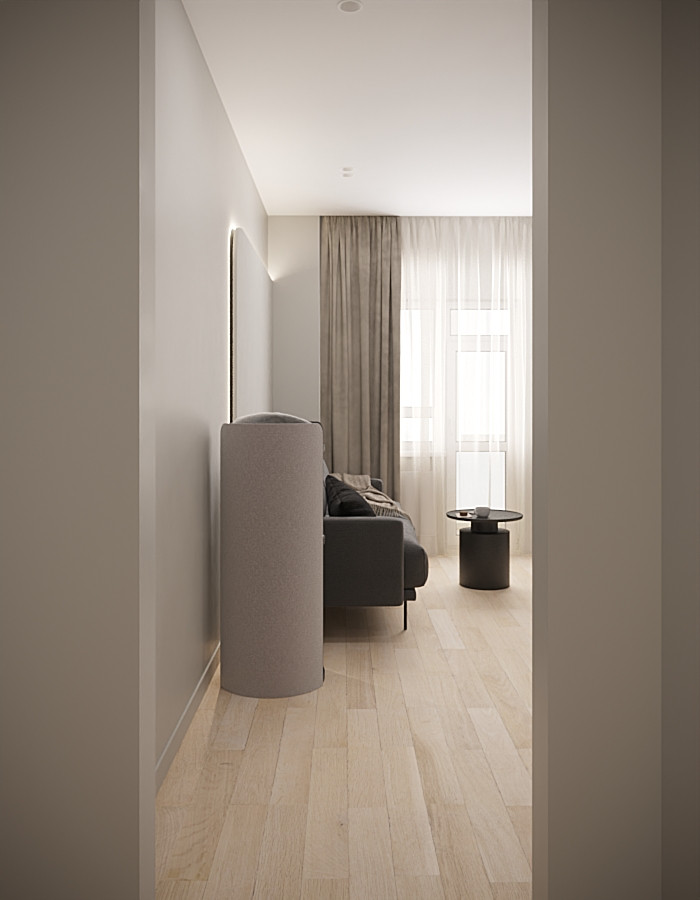 Проект квартиры минимализм