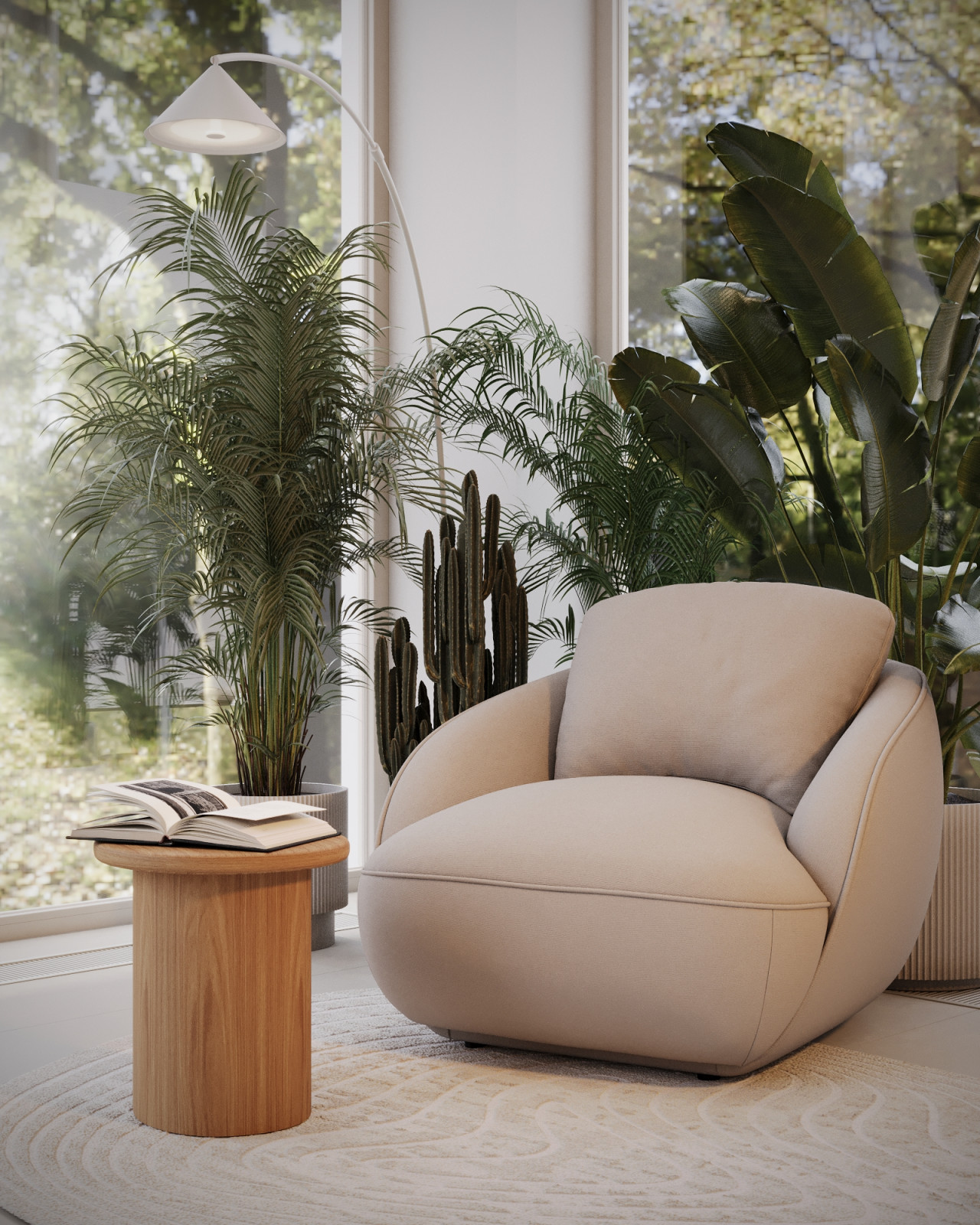 Дизайн интерьера загородного дома в Смоленской области площадью 478м2