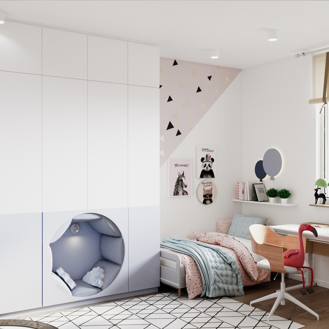 ДИЗАЙН-ПРОЕКТ ИНТЕРЬЕРА КВАРТИРЫ, ЖК ТУШИНО, МОСКВА, 76 М²