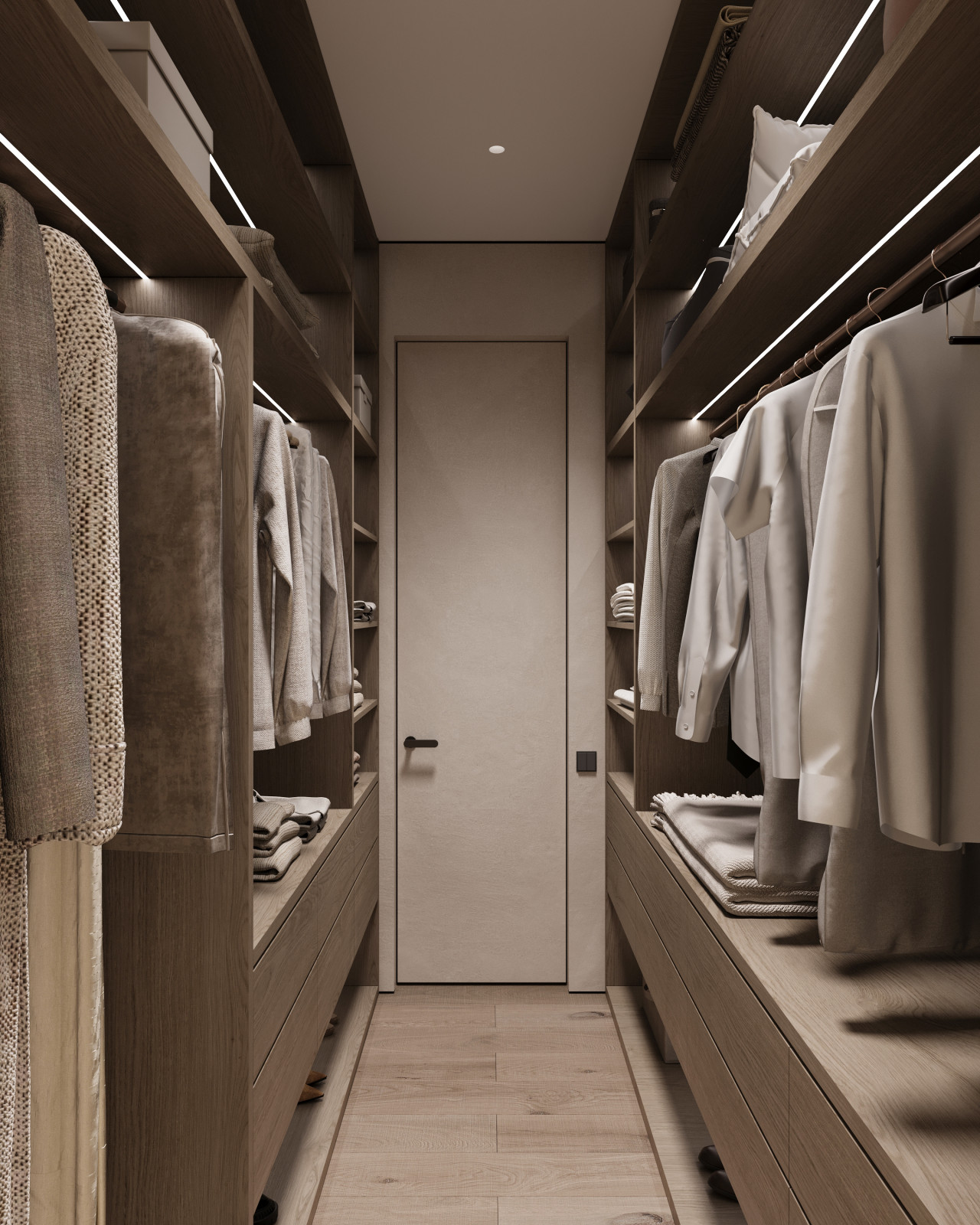 Коттедж (240 кв). Спальня