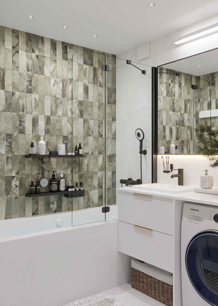 Ванная комната ул. Ломоносова, Курск.