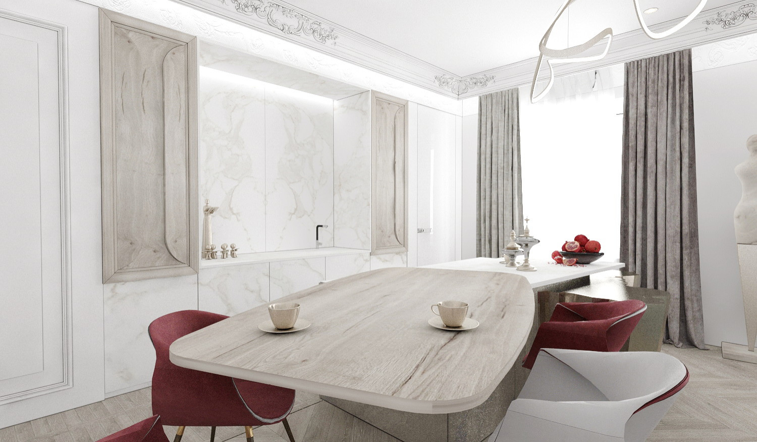 Акцент на бордо