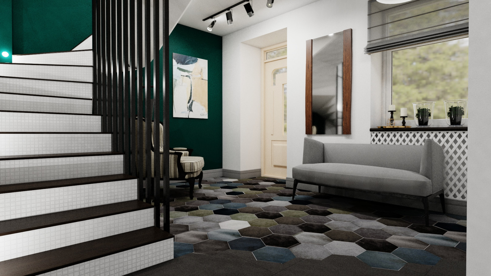 Таунхаус в 3 этажа