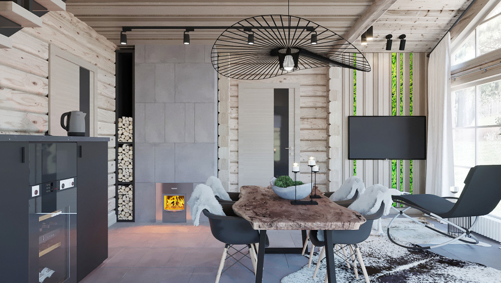 Гостиная-кухня