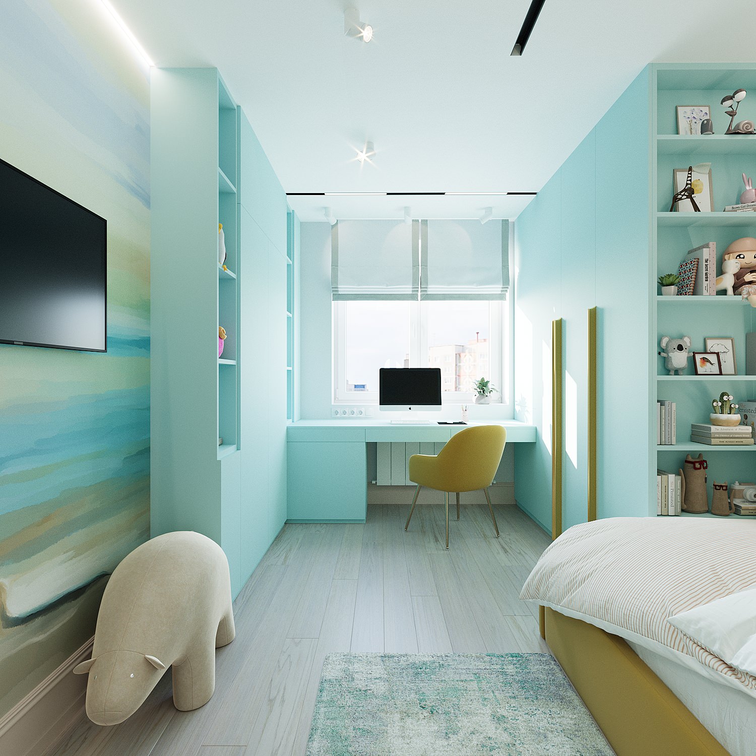 Дизайн проект квартиры 80 кв.м.