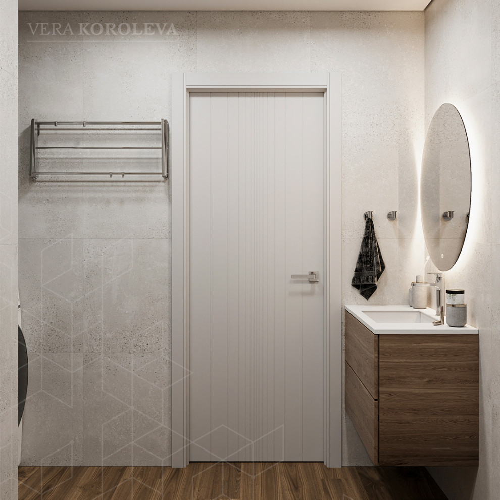 Лавандовая дымка: красивая и функциональная двушка 47 кв.м