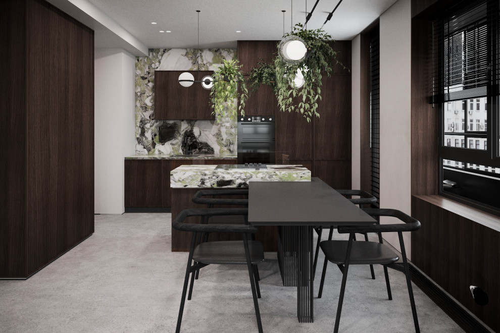 Квартира для семьи, которая любит природу и хоккей