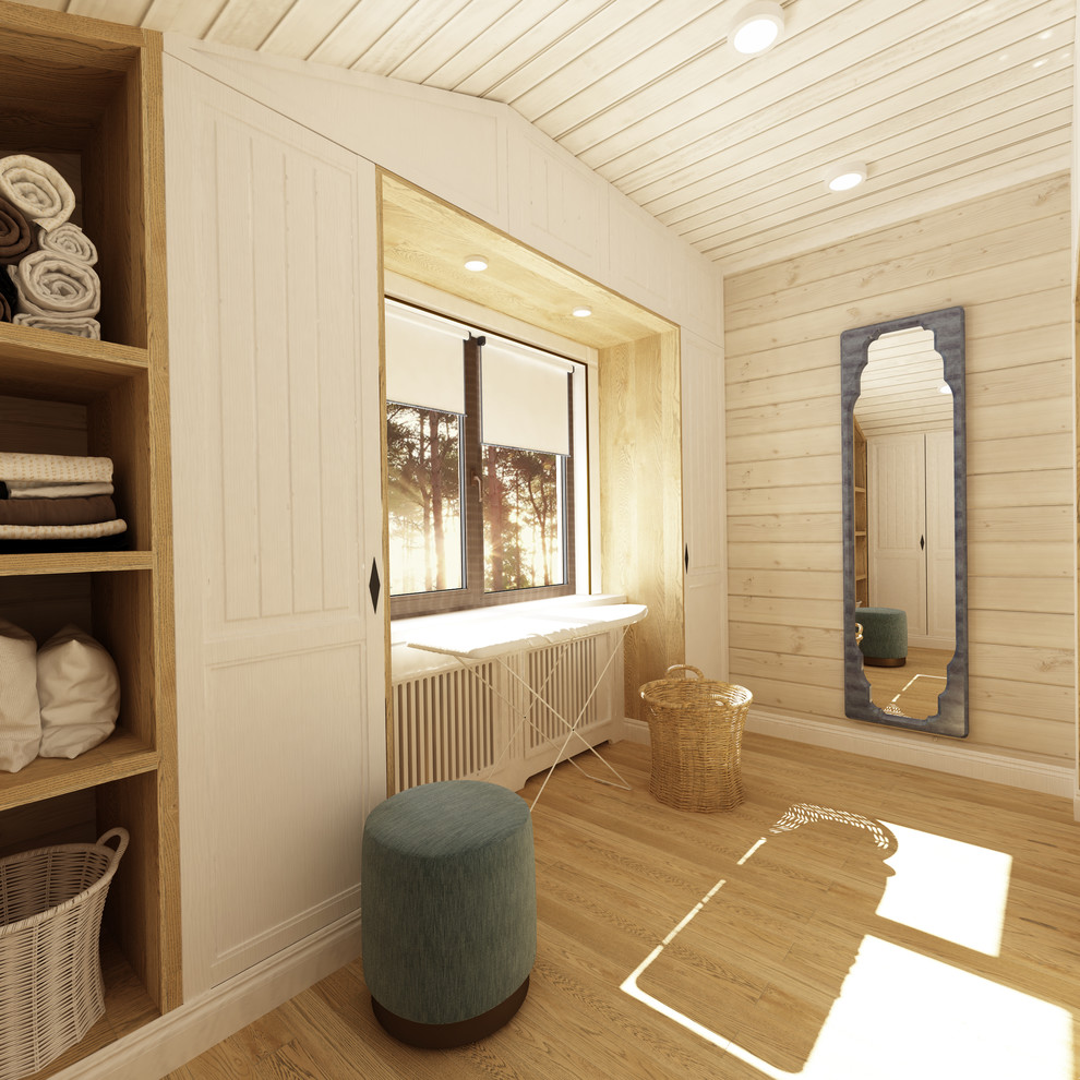 Дом в лесу. Художественное эко-кантри