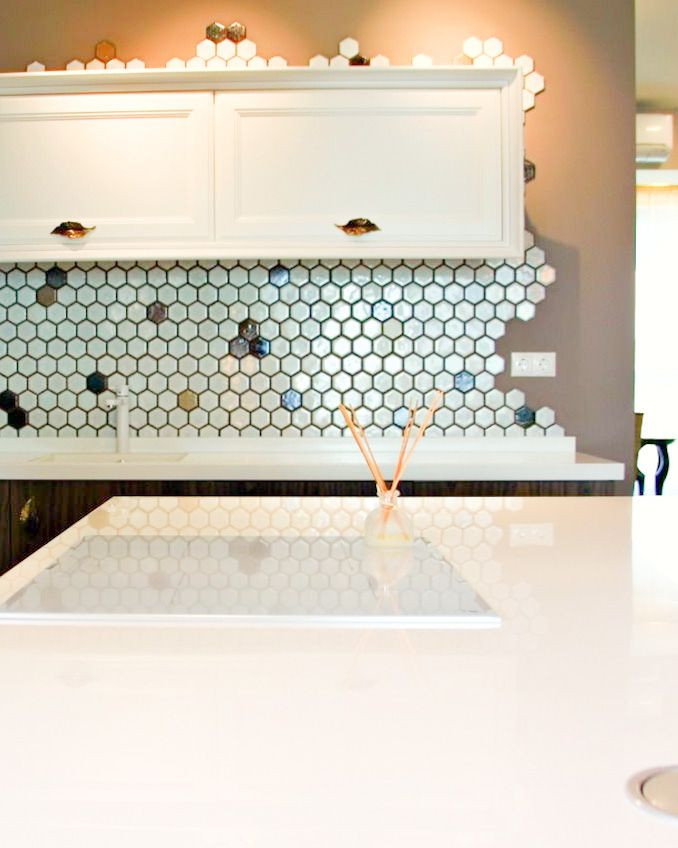 Кухня из шпона палисандр