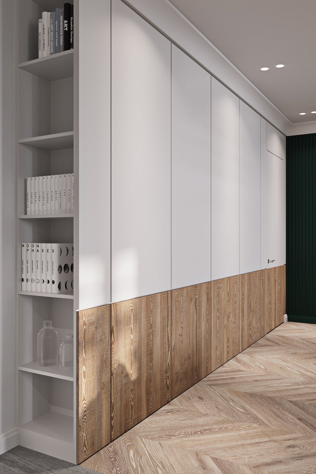 Квартира с сочными цветовыми акцентами для большой семьи