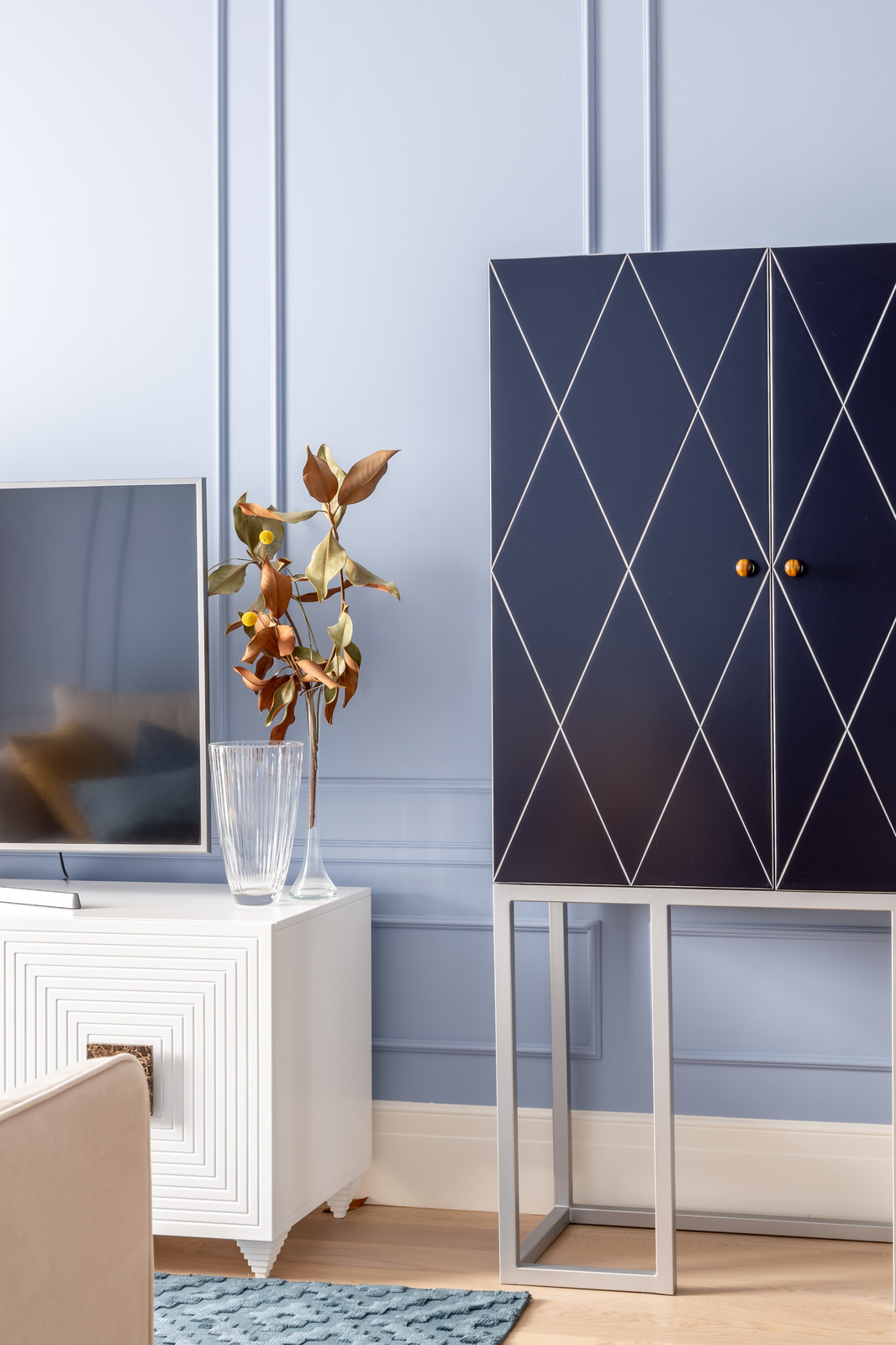 Благородная эклектика. Квартира в Москве.