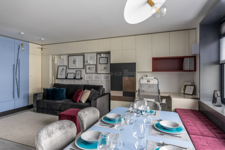 Кухня-гостиная в стиле Токо Шиноды