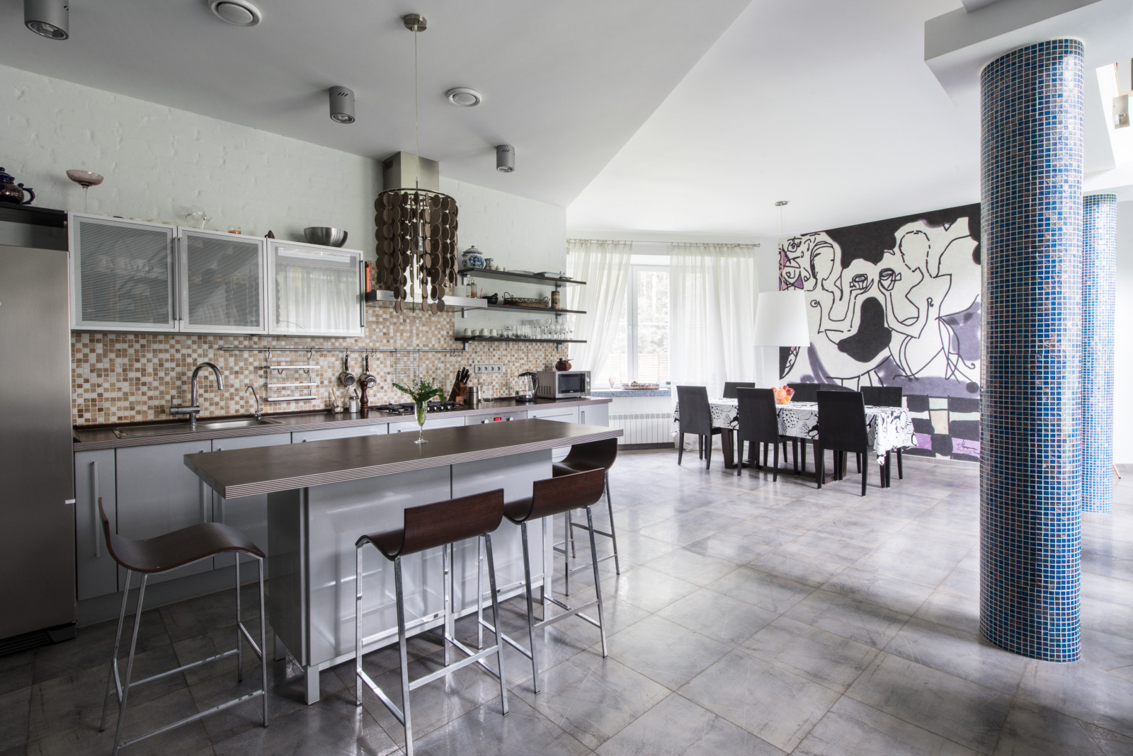 Интерьеры коттеджа №1