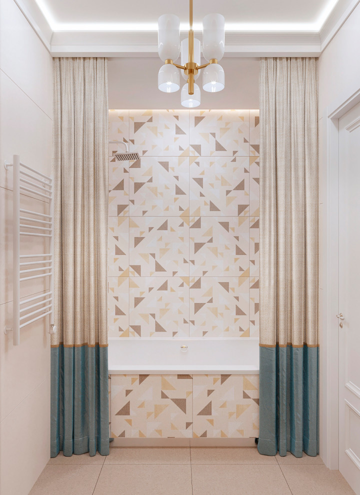 Дизайн четырёхкомнатной квартиры 116 кв.м в ЖК Символ