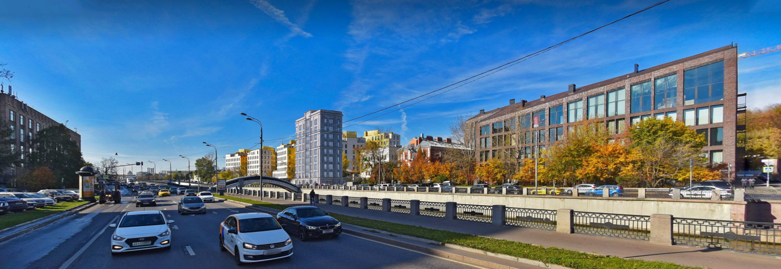 Эскизные предложения жилого дома на Серебрянической набережной. Москва