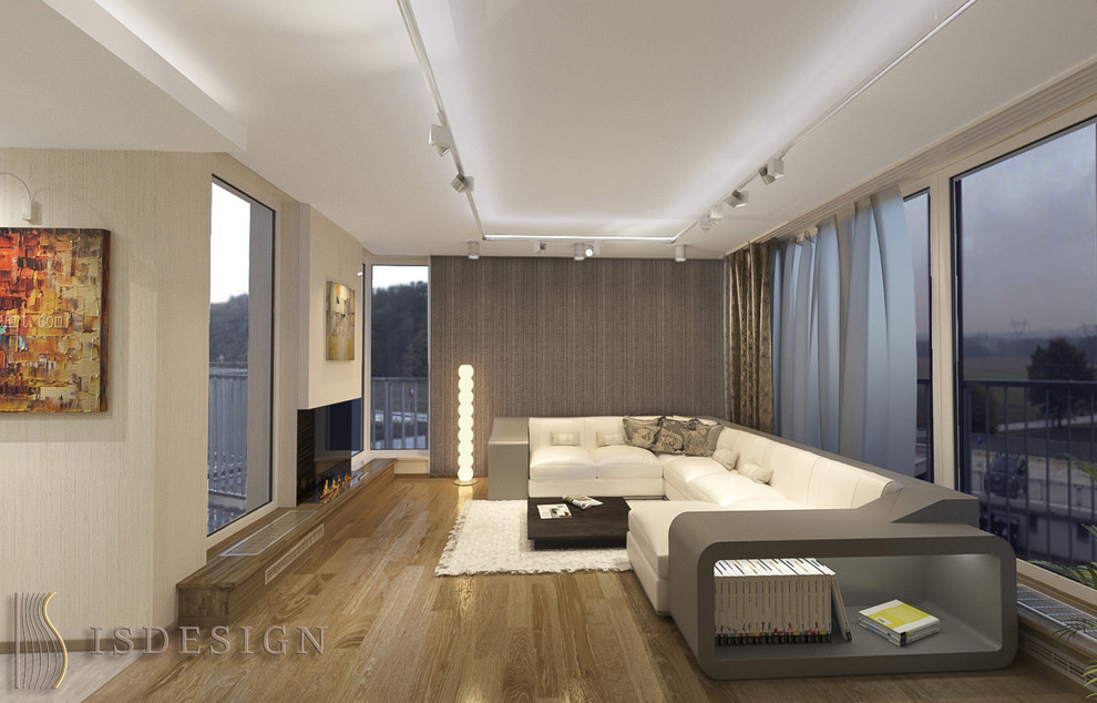 Обложка проекта: Современный минимализм - двухкомнатная квартира, Прага.