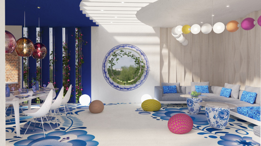 Обложка проекта: Летняя кухня в Подмосковье