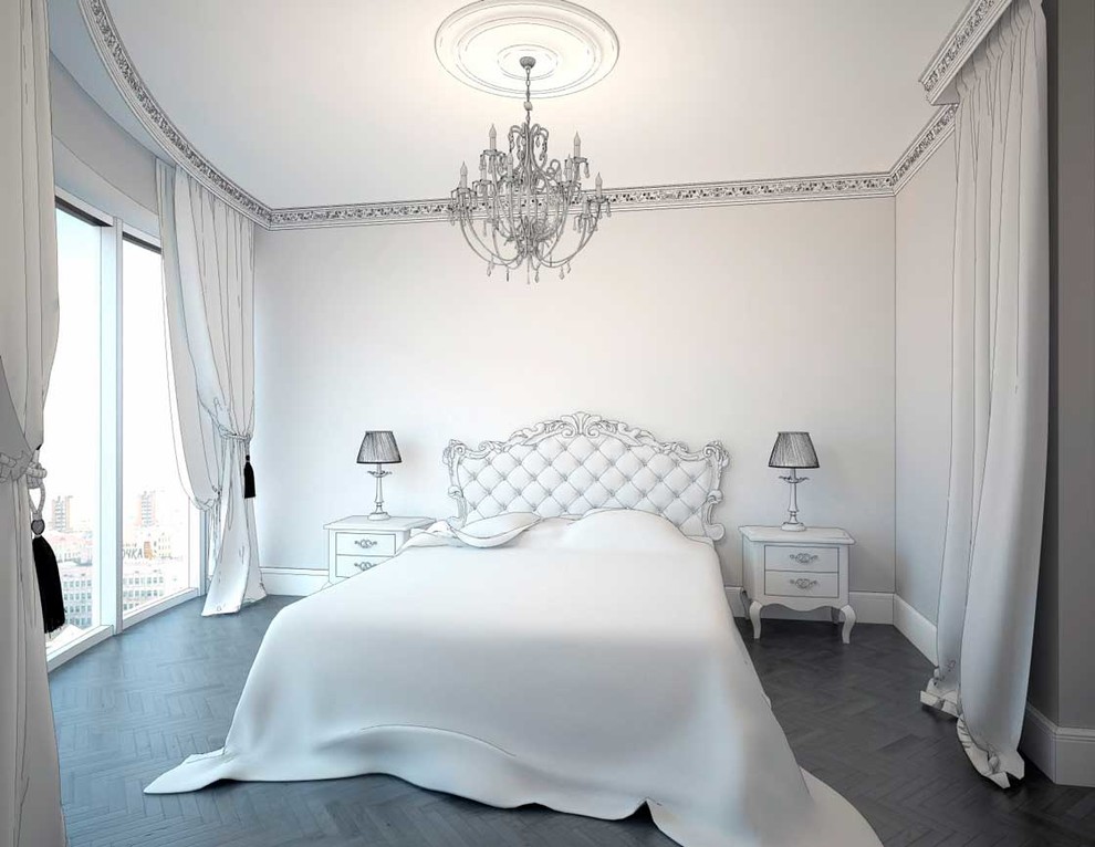 Квартира к классическом стиле нео-барокко