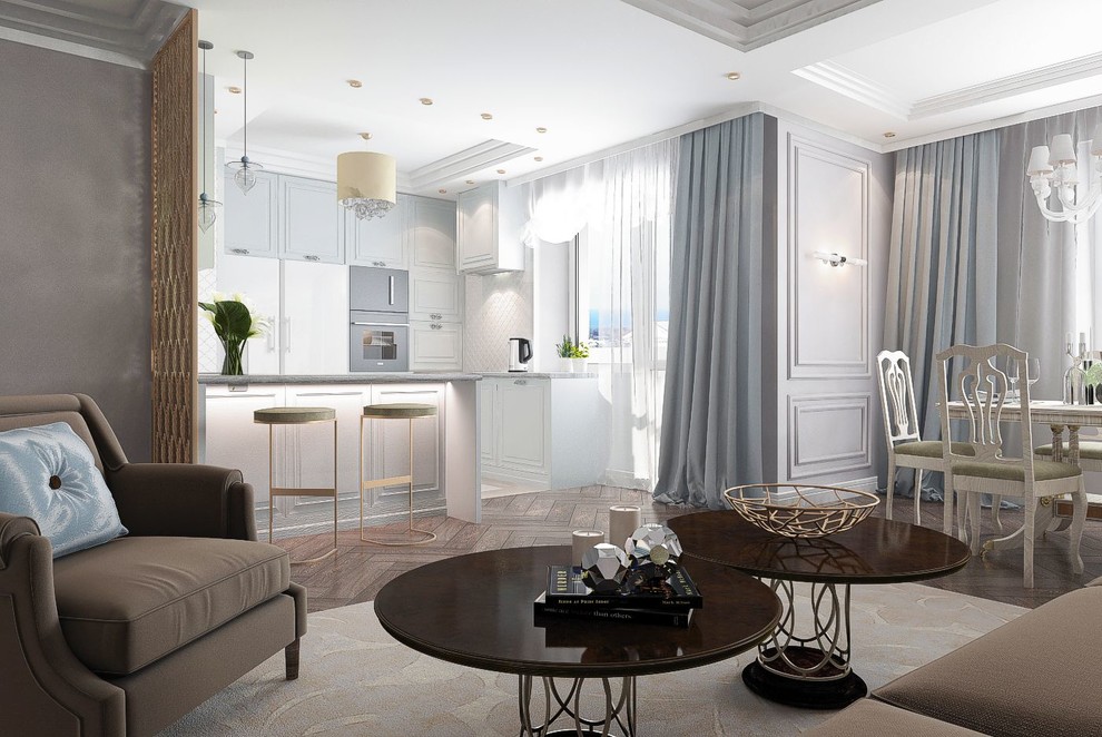 Кухня-гостиная "Гармония для своих"