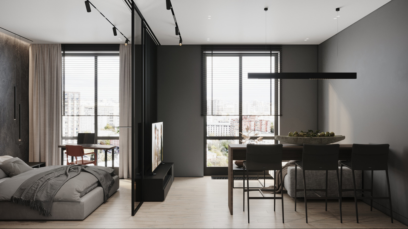 Дизайн-проект в ЖК Пресня Сити