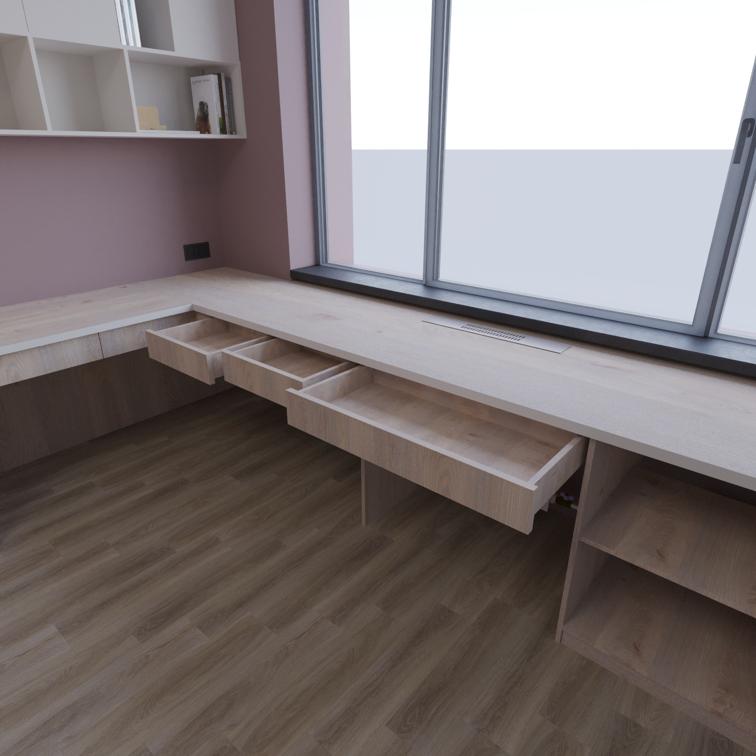 Новосибирск. ЖК Тихомиров. Эскизы + фото с реализации проекта.