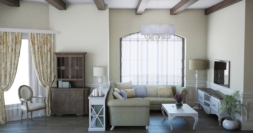 Выполнение интерьера коттеджа