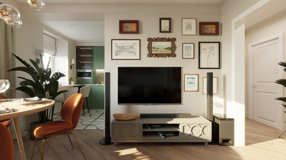 Дизайн-проект квартиры на Мосфильмовской улице