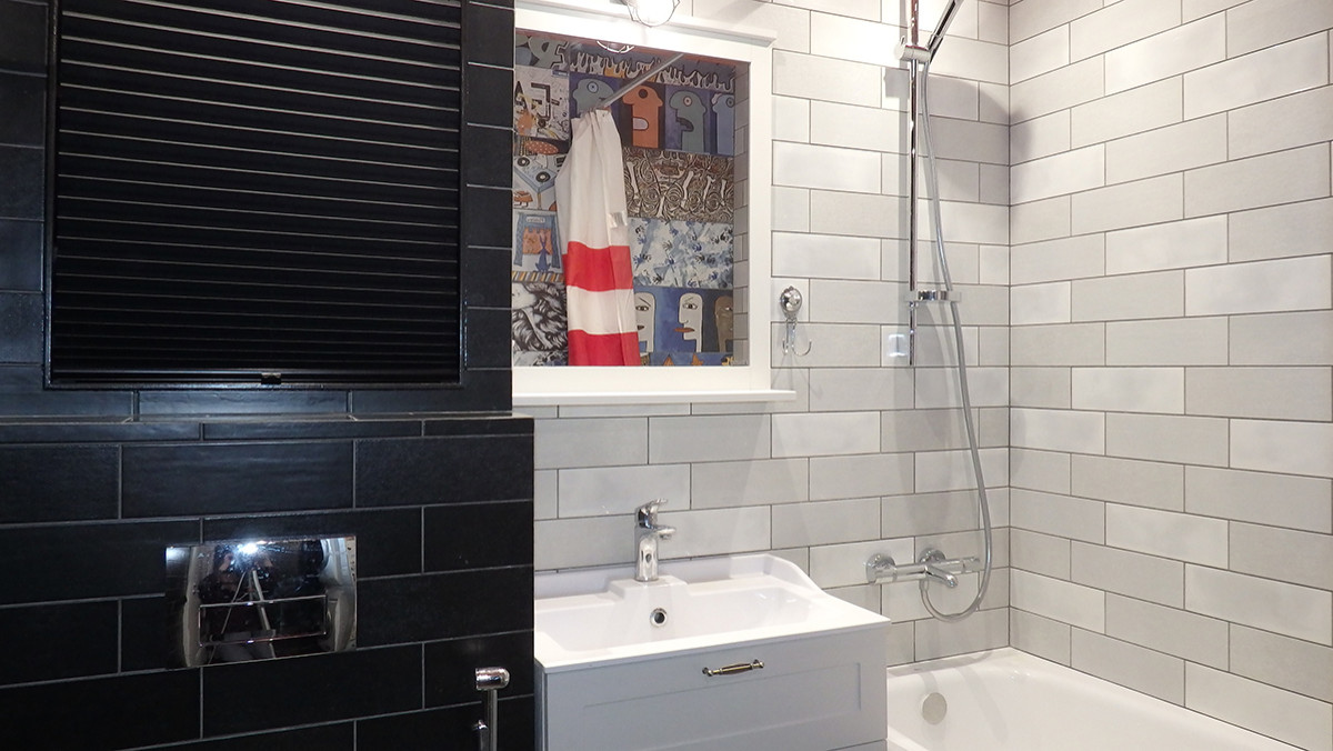 Бутырский вал - ремонт совмещенного санузла