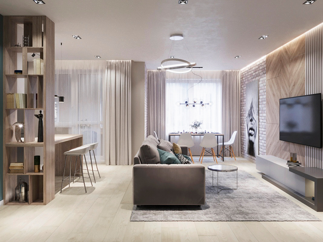 Дизайн- проект Глумилино 59 кв.м