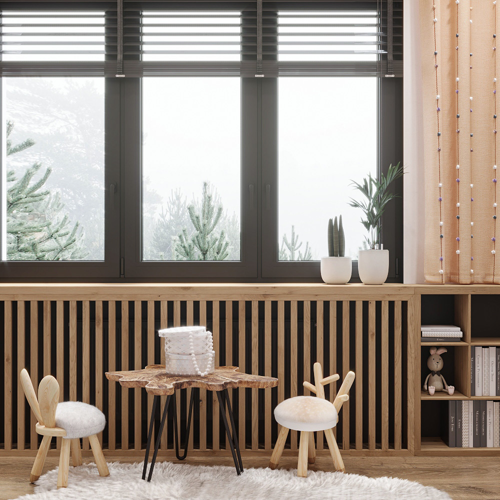 Детская комната с/т Фестивальное, Курская область.