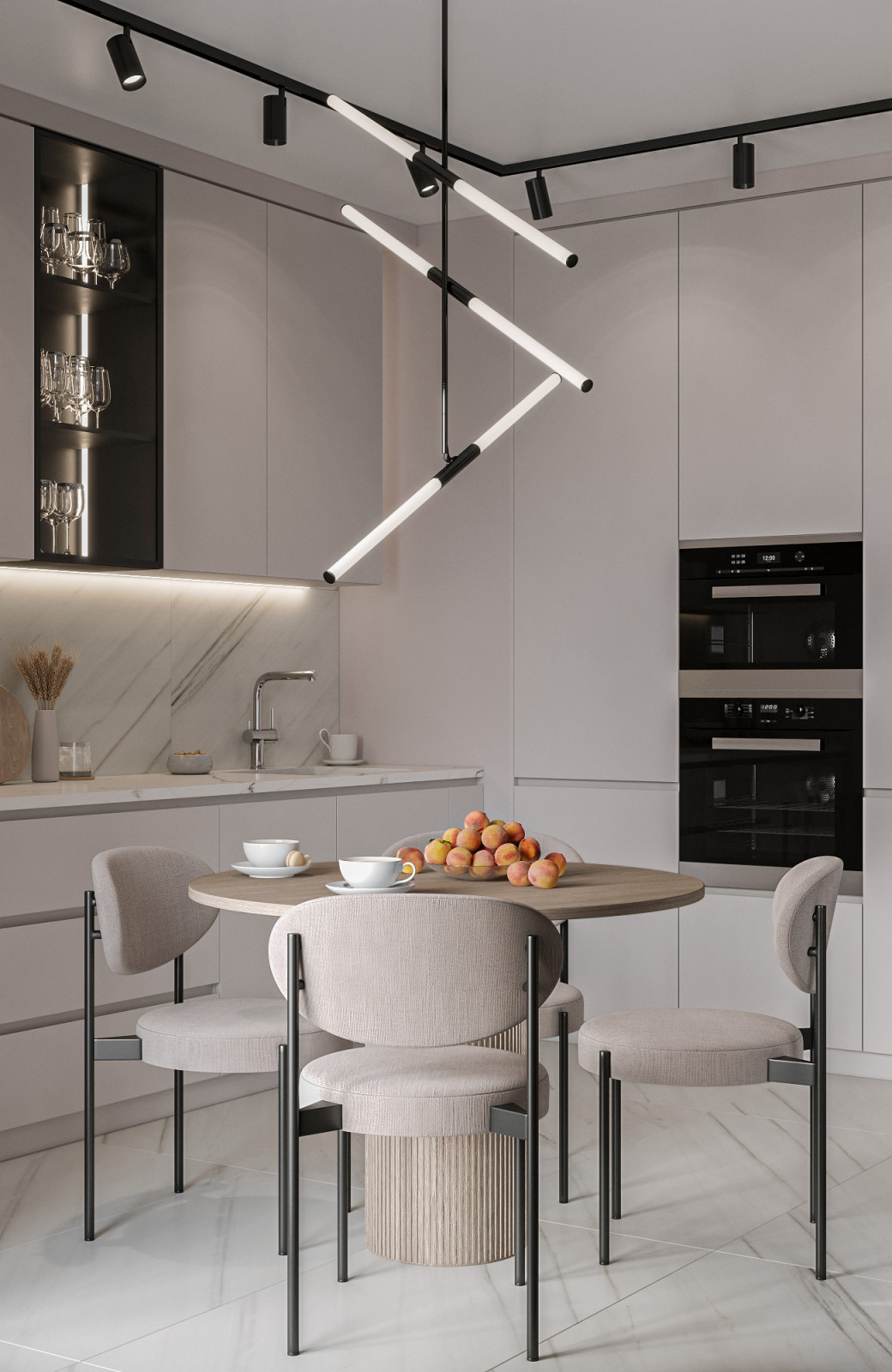 Дизайн интерьера в розовых тонах